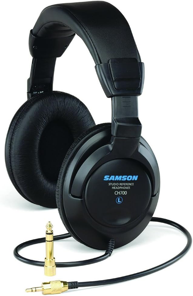 Samson CH700 Closed-Back Studio Headphones Monitoring Mixing