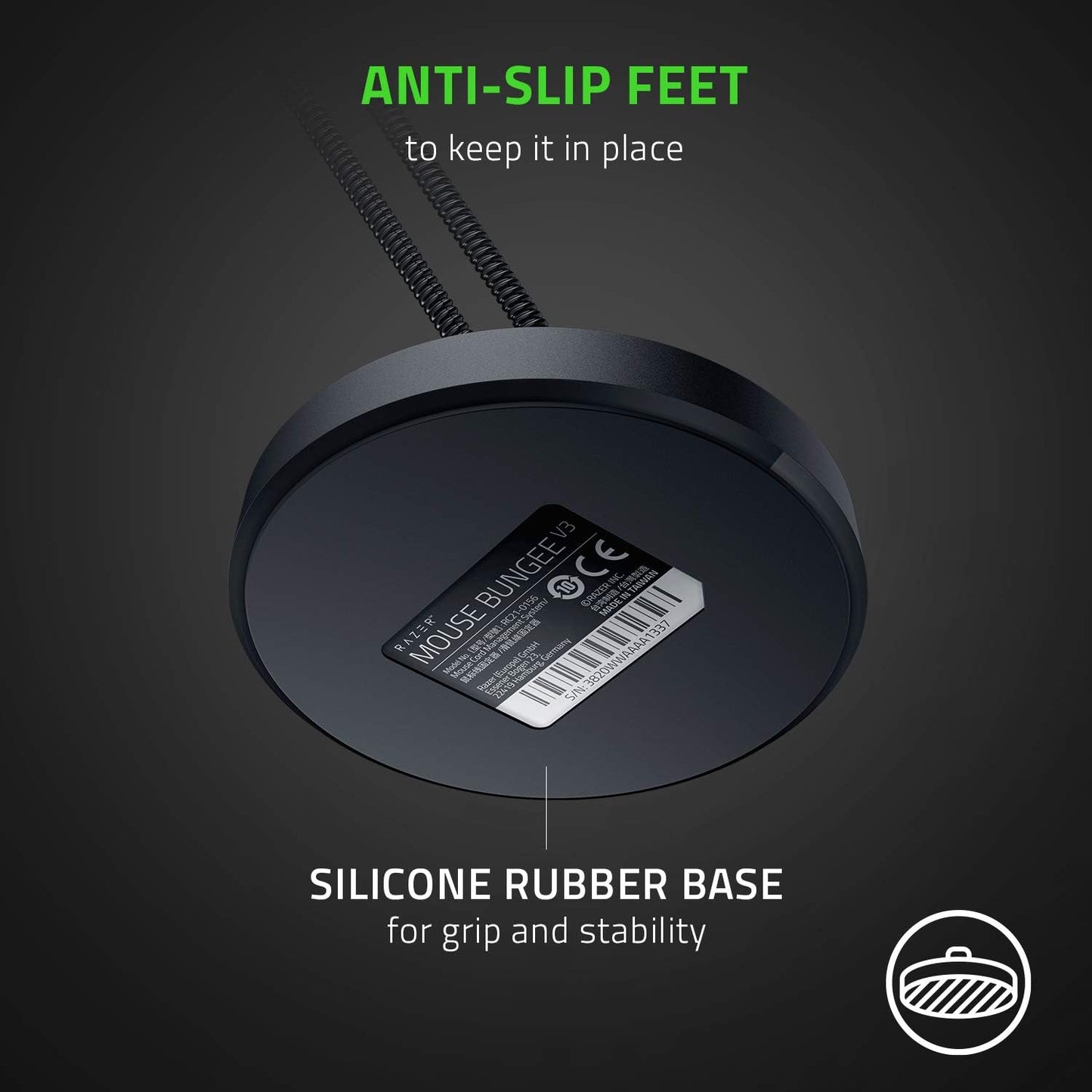Razer RC21-01560100-R3U1 Gaming Mouse Bungee V3