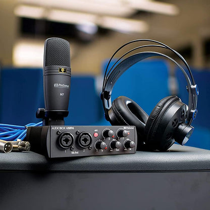 PreSonus AudioBox 96 Studio Recording Bundle Studio One