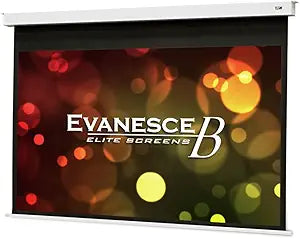 Elite Screens EB110HW2-E12 Evanesce B Electric In-Ceiling Projector Screen