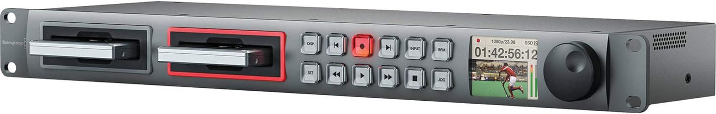Blackmagic Design 002188 HyperDeck Studio 2 Recorder