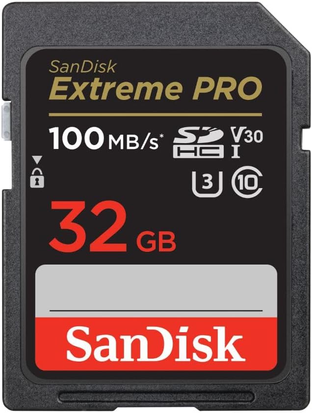 SanDisk SDSDXXO-032G-GN4IN 32GB Extreme PRO SDHC UHS-I Card