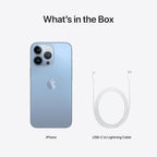 Apple A2483 iPhone 13 Pro 128GB Sierra Blue Renewed