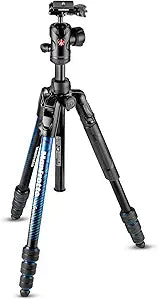 Manfrotto MKBFRTA4BL-BH Befree Advanced Travel Tripod - Blue — main product image
