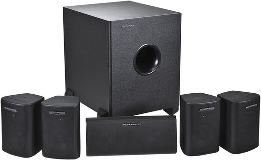 Monoprice 108247 5.1 Channel Home Theater Speaker System