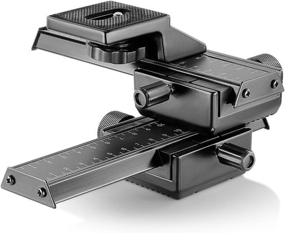 Neewer 10033981 4-Way Macro Focusing Rail Slider