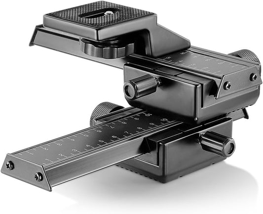 Neewer 10033981 4-Way Macro Focusing Rail Slider