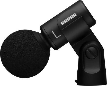 Shure MV88+ USB Microphone: Stereo Condenser for Recording
