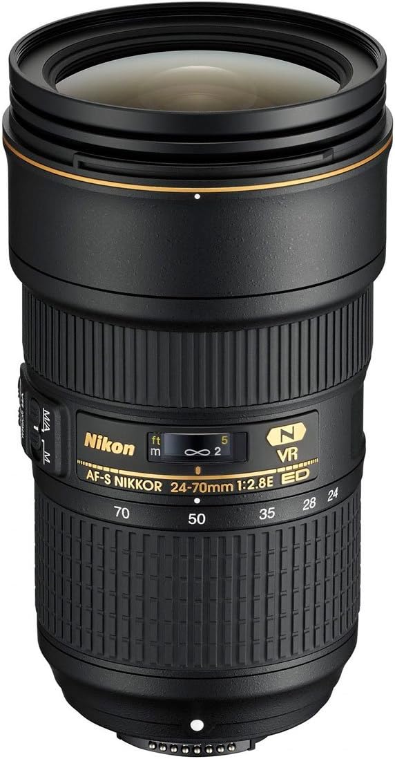 Nikon K-102165-00-CR 24-70mm f/2.8E VR Lens Renewed
