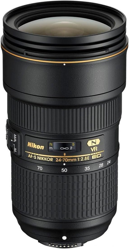 Nikon K-102165-00-CR 24-70mm f/2.8E VR Lens Renewed
