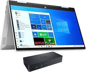 HP 24D77AV-4147-226347 Pavilion x360 i5 2-in-1 Laptop Bundle