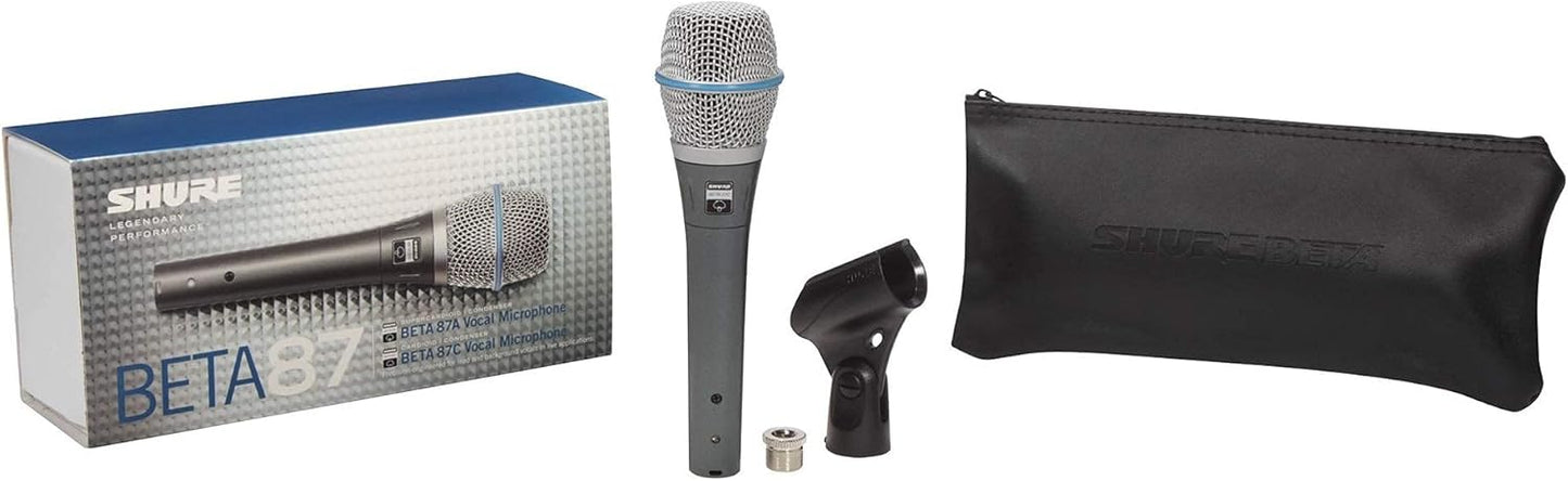 Shure Beta87A Supercardioid Condenser Vocal Microphone