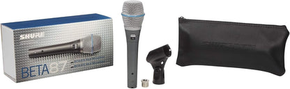 Shure Beta87A Supercardioid Condenser Vocal Microphone