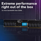 Crucial CT2K32G56C46U5 64GB DDR5 5600MHz Desktop Memory Kit