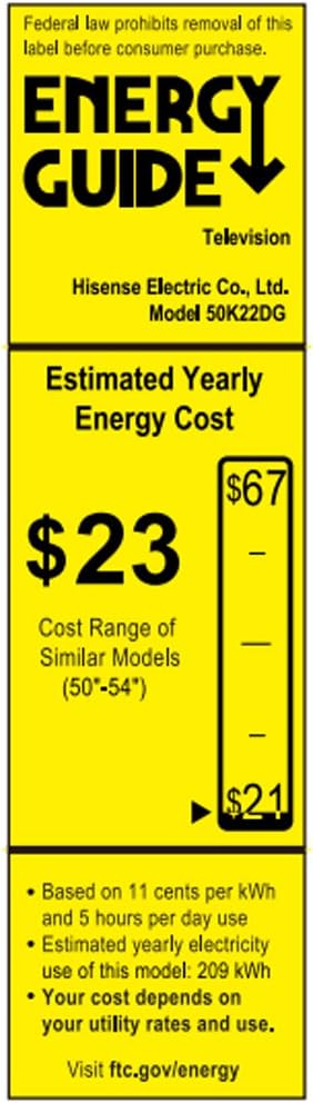 Hisense 50K22DG 50-Inch 1080p LED TV