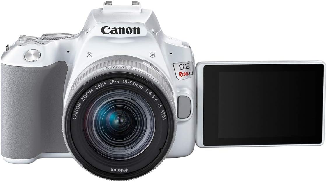 Canon 3457C001 EOS Rebel SL3 White DSLR Camera Kit