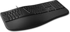 Microsoft 5QH-00001 Ergonomic Wired Keyboard - Black