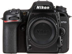 Nikon D7500 DSLR Camera 18-140mm Lens Bundle 128GB