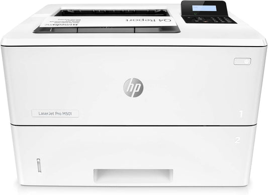 HP J8H61A#BGJ LaserJet Pro M501dn Duplex Printer - Warranty