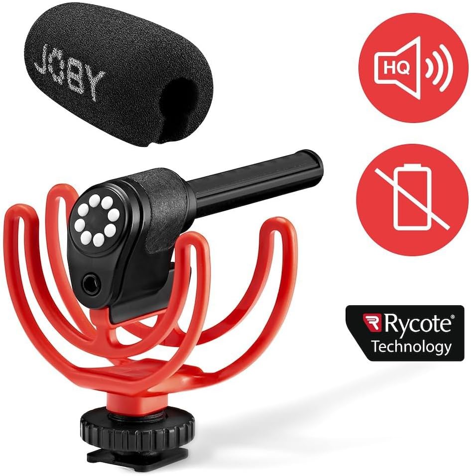 Joby JB01675-BWW Wavo On-Camera Microphone Vlogging