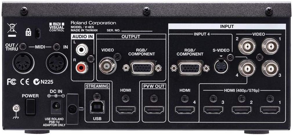 Roland V-4EX 4-Channel Digital Video Switcher