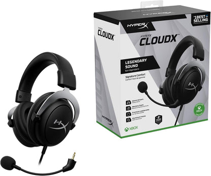 HyperX CLOO3 600721CF CloudX Xbox Licensed Gaming Headset