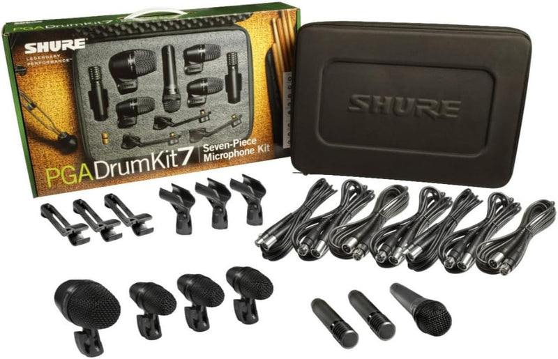 Shure PGADRUMKIT7 7-Piece Drum Microphone Kit — main product image