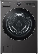 LG WM6700HBA 5.0 Cu. Ft. Black Steel Smart Washer