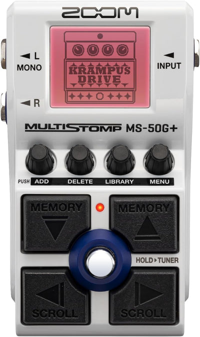 Zoom MS-50G+ MultiStomp Guitar Effects Pedal
