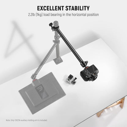 Neewer CR221A Overhead Camera Stand with Holding Arm