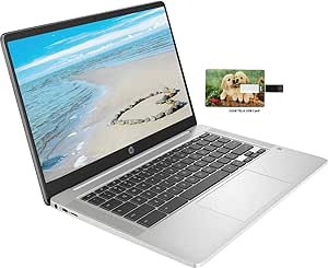 HP chromebook 14 FHD 1080P Webcam Laptop
