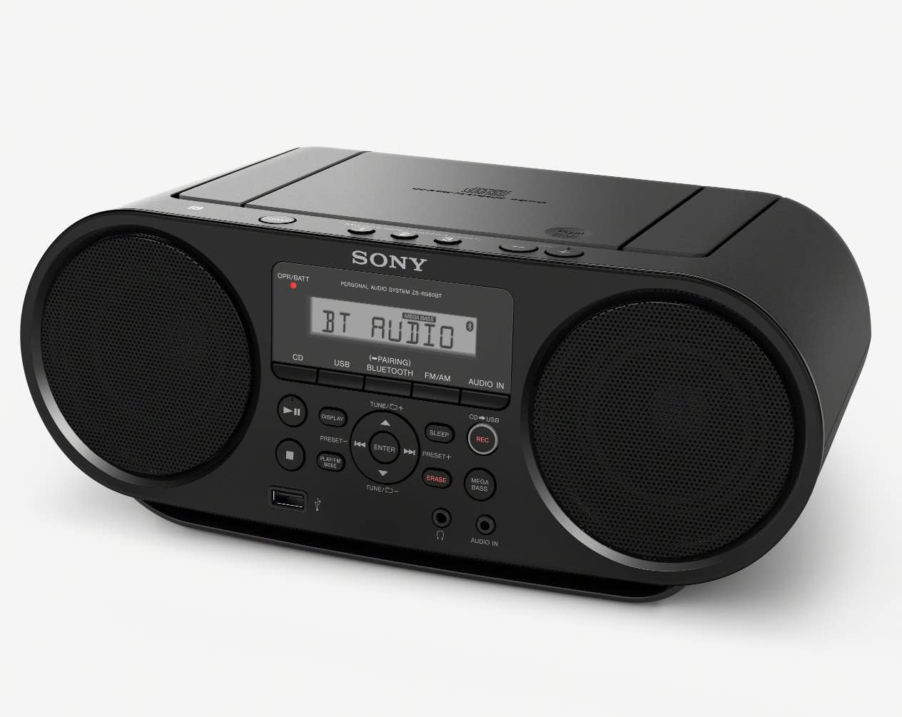 Sony MAIN-87930 Portable Bluetooth CD Player Mega Bass