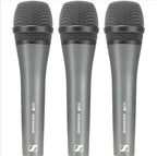 Sennheiser E8353PK Vocal Microphone 3-Pack with Stands & Cables