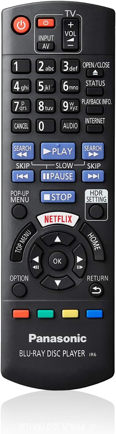 Panasonic DP-UB820-K 4K Blu Ray Player Dolby Vision