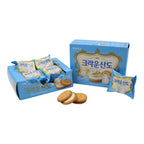 Crown Sando Sweet Milk Cream Cookie Sandwich, 5.68 Ounce