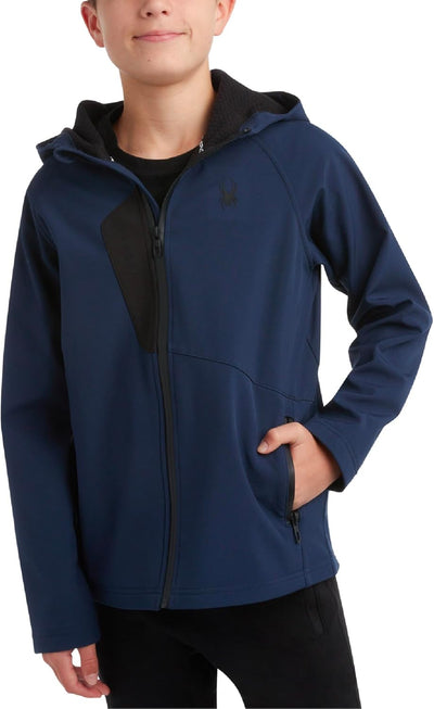 Spyder B SPYDER S SHELL JKT Boys' Water Resistant Softshell Jacket