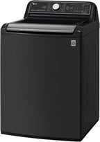 LG DLEX3900B 7.3 cu. ft. Electric Dryer: Steam, Black Steel
