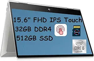 HP Envy x360 Touchscreen 2-in-1 Laptop 32GB — main product image