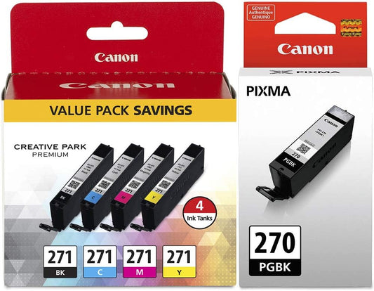 Canon 4328706651 PGI-270/CLI-271 Ink Tank 4-Pack