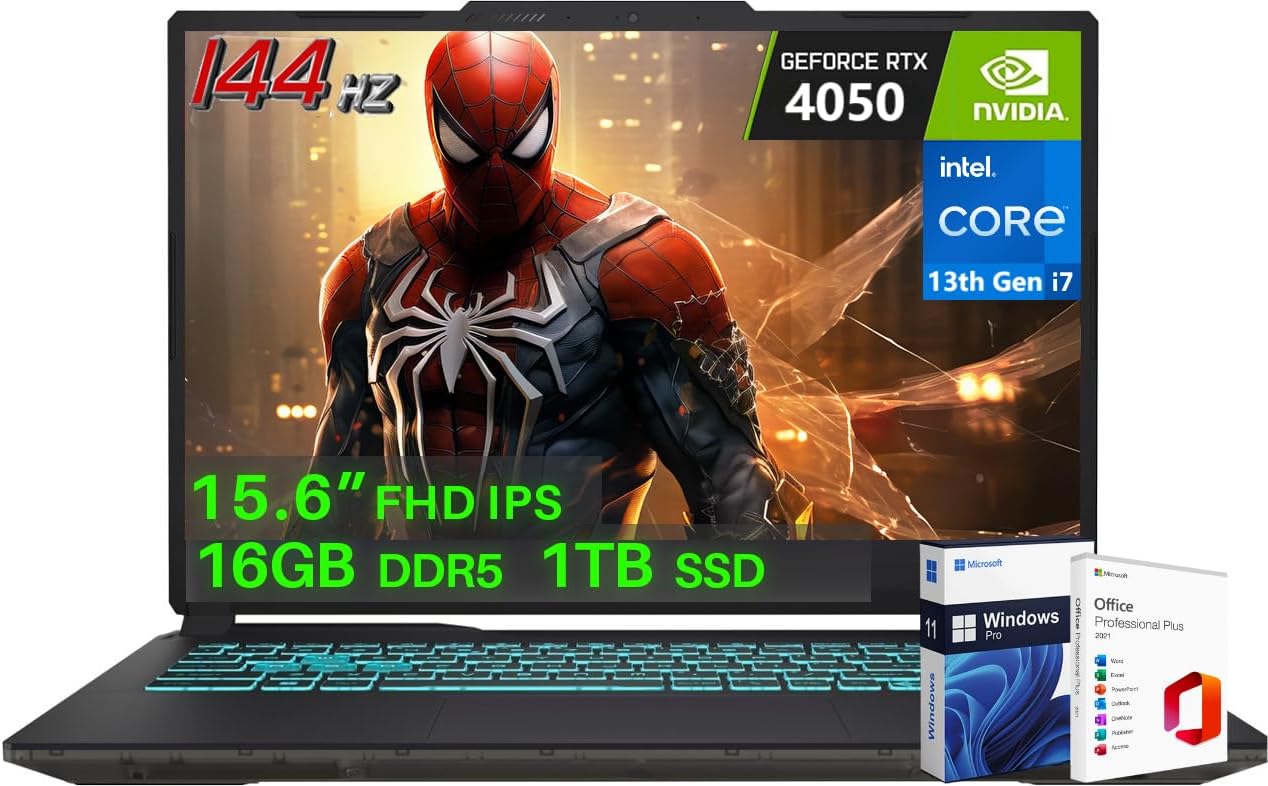 MSI Cyborg i7 RTX 4050 144Hz Gaming Laptop