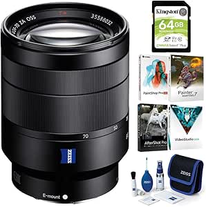 Sony Vario-Tessar T FE 24-70mm F4 ZA OSS Lens Bundle