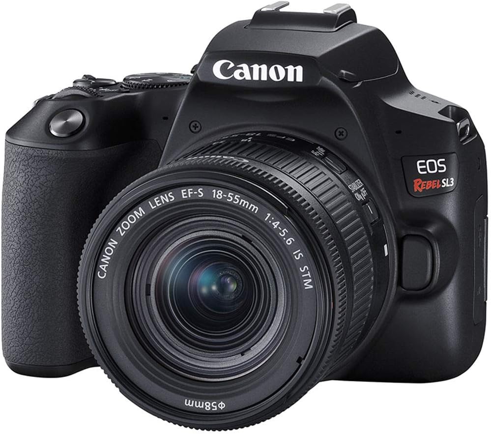 Canon 3453C002 EOS Rebel SL3 Digital SLR Camera Lens kit