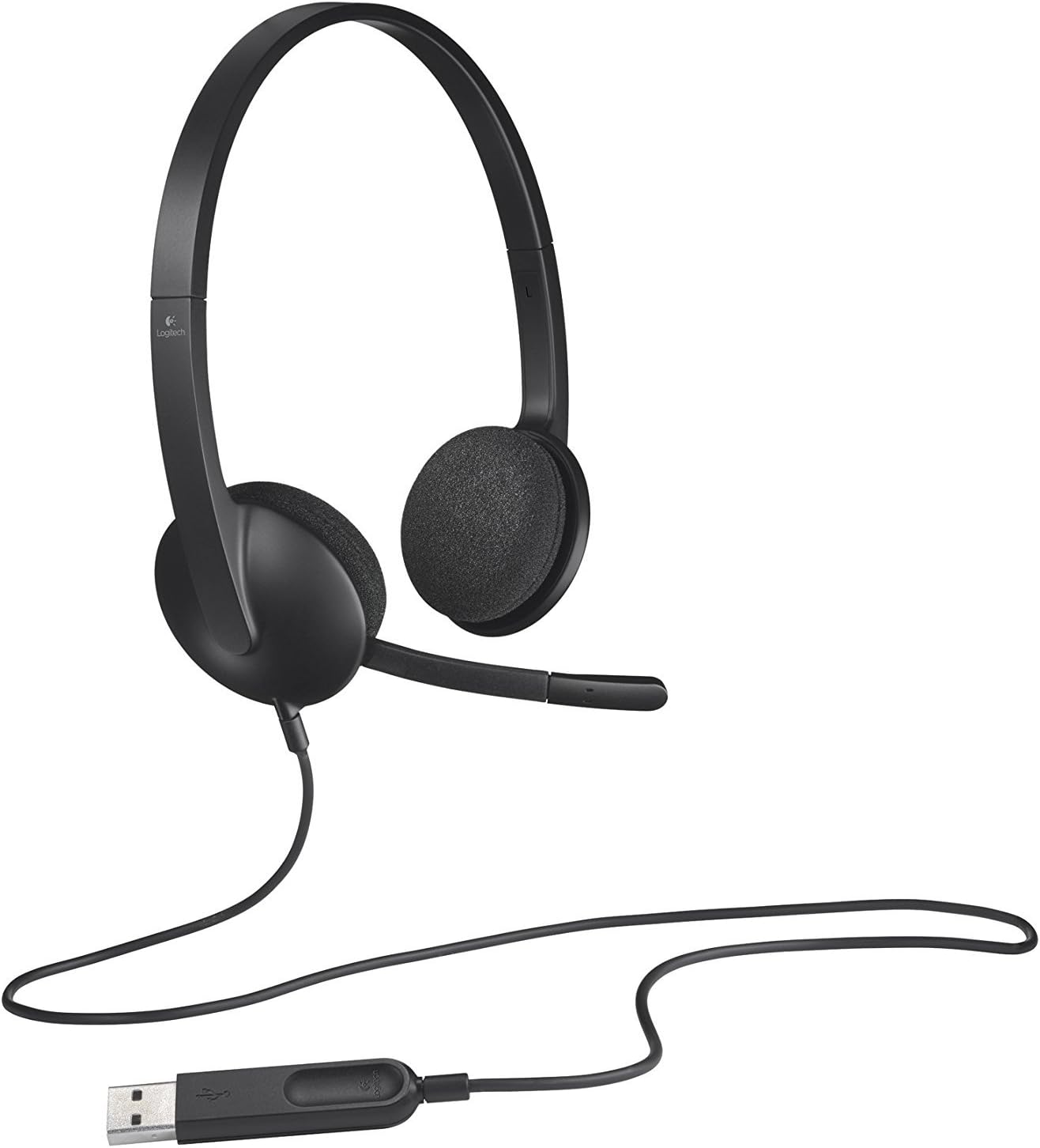 Logitech 981-000500 USB Headset H340 - Noise Cancelling