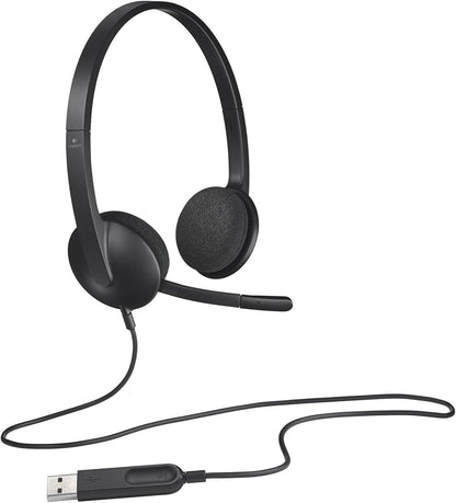 Logitech 981-000500 USB Headset H340 - Noise Cancelling