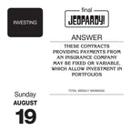Sony Jeopardy! 2018 Trivia Day-to-Day Calendar