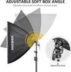 Neewer NK200 700W Softbox Continuous Lighting Kit