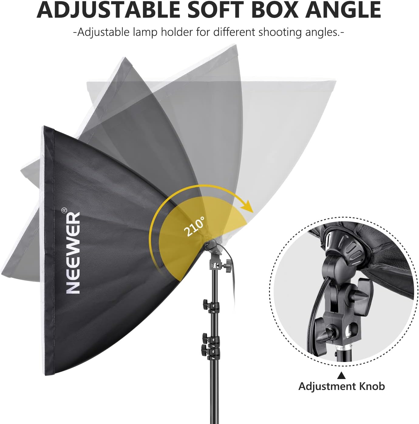 Neewer NK200 700W Softbox Continuous Lighting Kit