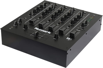 Numark M6USBBLACK 4-Channel DJ Mixer USB Interface