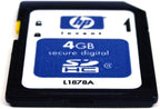 HP L1878A#707-EF 4GB SDHC Class 4 Memory Card