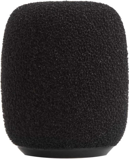 Shure RK183WS Microphone Windscreens Black Foam Snap-Fit 4-Pack